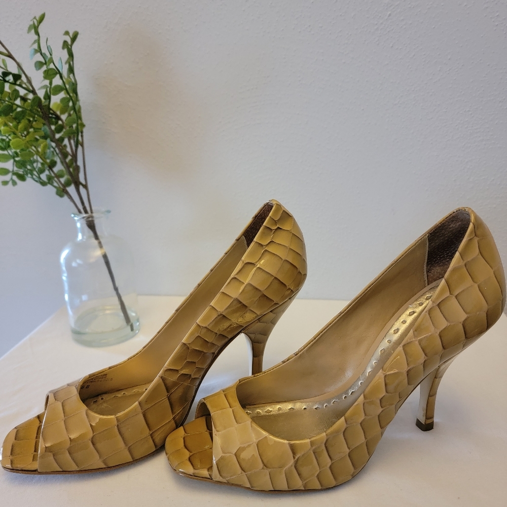 BCBG Open-toe Pumps
